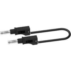 2217/600V-CD1-200N Cordon de mesure banane mâle banane mâle 2.00 m noir 1 pc(s) - Electro Pjp
