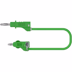traits Ø 4 mm banana connexionLongueur du câble : 50 cmConnecteurs empilables≤30 V AC ≤60 V DC12APièces de contact : brass et ...