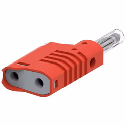 Electro PJP 1089-CD1-R Fiche banane mâle droit Ø de la broche: 4 mm rouge 1 pc(s)