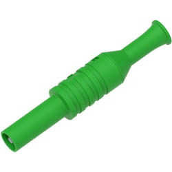 Electro Pjp - 1065-CD1-V Fiche mâle de laboratoire ø de la broche: 4 mm vert 1 pc(s) D390842