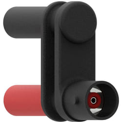 Electro Pjp - 21130-CD1 Adaptateur de mesure bnc femelle - banane femelle rouge, noir