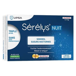 Sérélys Nuit 30 Gélules Végétales