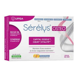 Sérélys Osteo 30 Gélules Végétales