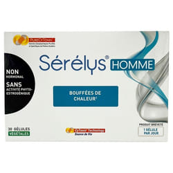 Sérélys Homme Bouffées de Chaleur 30 Gélules Végétales