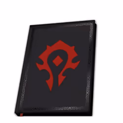 ABYstyle ABYNOT041, Image, Noir, Rouge, A5, 180 feuilles, Mat, Papier ligné