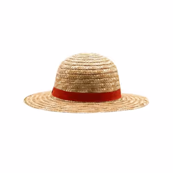 Chapeau - ABYstyle - Luffy - Taille enfant - Beige et rouge - Finitions résistantes