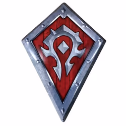 ABYstyle ABYPLA034, 1 pièce(s), World of Warcraft, Garçon/Fille, Métallique, Rouge, Acier, Intérieure