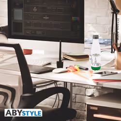 ABYstyle ABYTAB036 gourde Utilisation quotidienne 500 ml Acier inoxydable Noir, Vert, Blanc