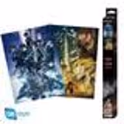 Poster - GB Eye - LATTAQUE DES TITANS - Saison 4 - Chibi - 170 g/m² - Décoration murale