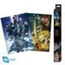 Poster - GB Eye - LATTAQUE DES TITANS - Saison 4 - Chibi - 170 g/m² - Décoration murale
