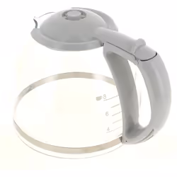 Verseuse grise 00646862 : Verseuses et thermos pour Cafetiere Bosch compatible avec appareils Tka1401n/02, Tka1401n/03, Tka14 ...