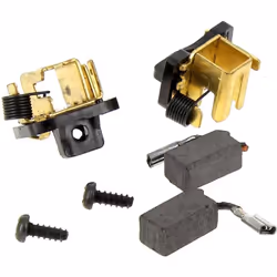 Charbons moteur par 2, 1004519-17 : Charbons moteur pour Meuleuse Black & decker, Stanley compatible avec appareils Fme812 ty ...