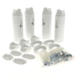 Atlantic - Kit fixations murales droit/galbe 098191 - seche-serviettes