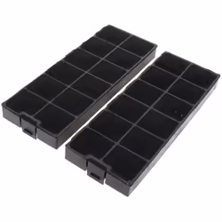 Filtres charbon x2 fch260 acm26 49016876 : Filtres pour Hotte Airlux, Glem, Rosieres, Samsung, Ariston compatible avec appare ...