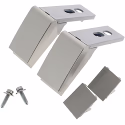 Kit reparation poignee grise 9590180 : Poignees pour Refrigerateur, Congelateur, Cave a vin Liebherr compatible avec appareil ...