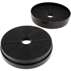 Brandt - Filtres à charbon ronds d=175mm par 2, 49037930 - hotte