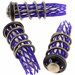 Ressorts + pistons par 3 d=22mm : Amortisseurs et ressorts pour Nettoyeur haute pression Lavor compatible avec appareils Army ...