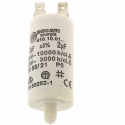 Condensateur 2µf 400v 49011938 50269052002 - seche-linge