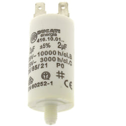 Condensateur 2µf 400v 49011938 50269052002 - seche-linge