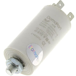 Bosch - Condensateur 3µf 400v 481212118129 - lave-vaisselle