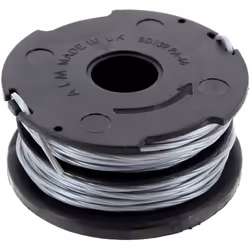 Bobine + fil 1,5mm 90567223 : Bobines et fils pour Coupe bordures Black & decker compatible avec appareils Gl315 type 1, Gl33 ...