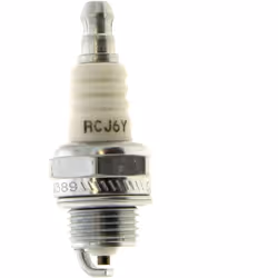 Bougie d'allumage champion rcj6y : Bougies et electrodes pour Debroussailleuse, Tronconneuse, Coupe bordures, Souffleur a feu ...