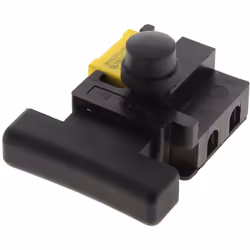 Interrupteur noir : Interrupteurs et switch pour Ponceuse Metabo compatible avec appareils Sr10-23 01023000, Sr10-23 intec 01 ...