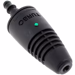 Description générale La buse turbo LAVOR est conçue pour améliorer l'efficacité de votre nettoyeur haute pression. Elle est c ...