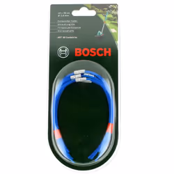 Fil haute performance par 10-30cm /2,4mm : Bobines et fils pour Coupe bordures Bosch, Black & decker compatible avec appareil ...