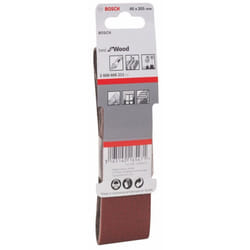 Bosch - Bandes abrasives 40x305 assortis par 3 - ponceuse