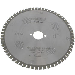 Metabo - Lame scie circulaire 216x30 60 dents - scie a onglets