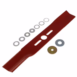 Lame de tondeuse 40cm universelle droite : Lames et couteaux pour Tondeuse a gazon Oregon, Sterwins compatible avec appareils ...
