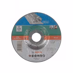 Disque a tronconner metal 125x2,5 : Lames et couteaux pour Meuleuse Bosch, A.e.g, Ryobi compatible avec appareils Pws10-125 0 ...