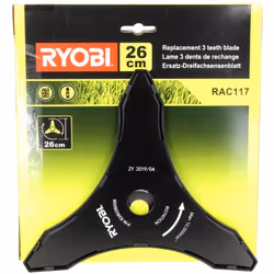Description générale La lame à 3 dents de 260 mm (référence 5132002668) est conçue pour les débroussailleuses et les coupe-bo ...