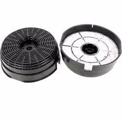 Filtre charbon d=142 par 2 type 58 : Filtres pour Hotte Ikea, Whirlpool, Ignis, Elica, Hotpoint compatible avec appareils 002 ...