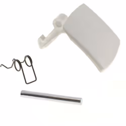 Poignee hublot blanche 00069637 : Poignees pour Lave-linge Bosch, Siemens, Balay compatible avec appareils T8000, T8217, Wd31 ...