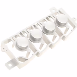 Touches de clavier : Boutons pour Micro-ondes Sharp compatible avec appareils R15am, R21am