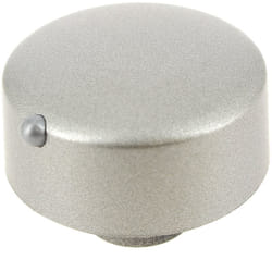 Bouton 12h gris 42813998 - table de cuisson Rosieres