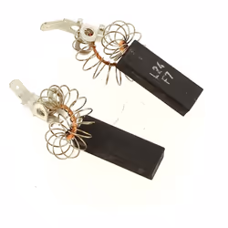 Charbons par 2, 3026790, 6x10x28 : Charbons moteur pour Lave-linge Miele, Philco compatible avec appareils W417, W418, W419,  ...