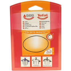 Joint 8l alu/inox/couleur d=245, 790142 : Joints pour Autocuiseur, Cocotte Seb compatible avec appareils 802800 8 l inox, 802 ...