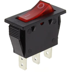 Interrupteur 3 cosses rouge 4052045 - centrale vapeur