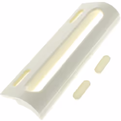 Poignee blanche e=85 a 160 universelle : Poignees pour Refrigerateur Accessoire compatible avec appareils Froid