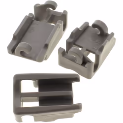 Clips fixation clayettes (kit) 00418674 : Colliers et clips pour Lave-vaisselle Bosch, Siemens, Gaggenau, Neff compatible ave ...