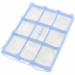 Filtre protection moteur 160x100x15mm 00578863 : Filtres pour Aspirateur Bosch, Siemens compatible avec appareils Bsa2680/09, ...