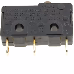 Microswitch 3 cosses vapeur : Interrupteurs et switch pour Centrale vapeur, Expresso, Table a repasser Domena, Delonghi, Grun ...