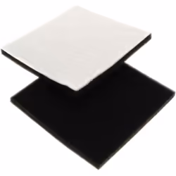 Filtre moteur par 2 125x125mm : Filtres pour Aspirateur Electrolux, Tornado compatible avec appareils 2253xxl 910284892, 2253 ...