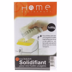 Solidifiant huile de friture : Produits d'entretien pour Friteuse, Friteuse encastrable, Appareil a fondue Divers