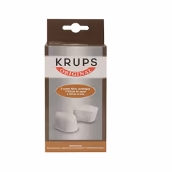 Filtre anticalcaire et chlore par 2 : Filtres pour Cafetiere, Expresso Krups compatible avec appareils Et352010/87a, Km505510 ...