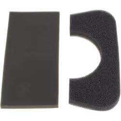 Mousse filtrante ( lot de 2 ) 164x75x5mm 00642117 : Filtres pour Aspirateur Bosch, Siemens compatible avec appareils Bsa2882/ ...