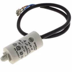 Condensateur 4µf 400v + fils : Condensateurs pour Refrigerateur, Congelateur Candy, Indesit, Hotpoint, Ariston, Rosieres comp ...